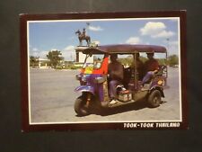 CP Postcard Thailand, Vehicle Took 3 Wheels, French Version PC picture