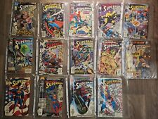 Lot of 14 Superman Comic Books (DC Comics; 1988, 1990, 1991) picture