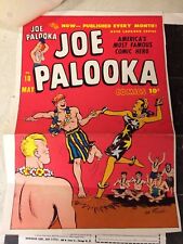 JOE PALOOKA #10 COVER ART original proof 1947 RARE w/INVOICE  HAWAII FISHER  picture