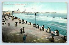 Postcard Rolling Chairs at Atlantic City NJ 1909 X83 picture