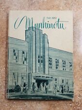 1953 Gresham Union High School Yearbook Oregon OR Munhinotu Year Book Hardcover picture