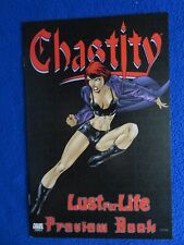 CHASTITY LUST FOR LIFE #0  PREVIEW BOOK   CHAOS COMICS  1999 1ST PRINT picture