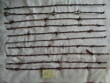 Antique Barbed Wire, 10 Different, GREAT STARTER or ADDITION , Bdl #63 picture