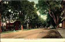 1908. POTSDAM, NY. LOWER ELM STREET. POSTCARD L20 picture