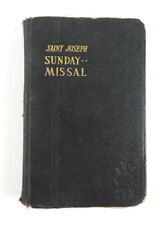Saint Joseph Sunday Missal 1957 1953 Large Type Confraternity Version picture