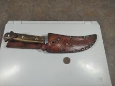 Vintage Puma Stag Skinner 6393 Hunting Knife with Sheath picture
