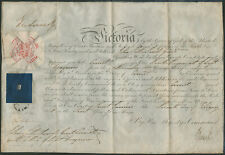 QUEEN VICTORIA (GREAT BRITAIN) - MILITARY APPOINTMENT SIGNED WITH CO-SIGNERS picture