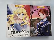Manga Classics -Lot Of 2 Paperbacks (Les Miserables & Jane Eyre ) picture