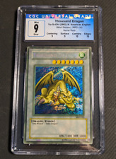 Yugioh Thousand Dragon MRD-143 Secret Rare PSA/CGC 9 Mint SUPER FADED picture