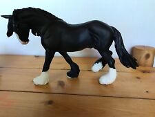 Breyer Reeves Clydesdale Horse Black White Fox Valley Oliver Model 1314 picture