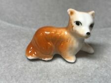 Vintage Bone China Miniture Red Fox   1
