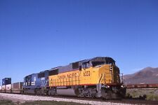 Original Train Slide  Union Pacific #6332 6/1997 Elko Nevada  #3 picture
