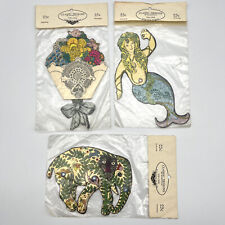 VIntage Classic Designs by Maryella Tie-Ons Card Stock Vintage Mermaid Decor picture