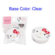 Sanrio Hello Kitty Large Container Cream Case Makeup Travel Case Clear Base picture