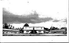 Delux Motel-Clearwater-Florida-Vintage B/W Advertising Postcard a2 picture