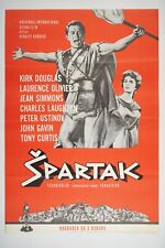 SPARTACUS Orig 27x39 xYU movie poster 1960 KIRK DOUGLAS LAURENCE OLIVIER KUBRICK picture