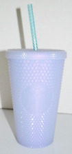 Starbucks 2021 Studded Winter Holiday Icy Lilac Bling Cup Tumbler 16oz picture