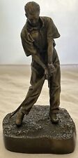 Vintage Golfer Statue Heavy Golfing picture