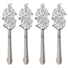 Premium Absinthe Spoon Set | 4 Spoons | Stainless Steel | 1x Ritual Card picture