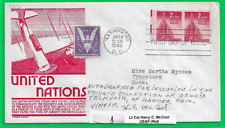 Harry McCool Doolittle Raider Signed/Personalized WW2 Patriotic First Day Cover picture