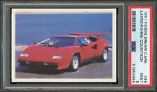 1991 Panini Dream Cars #86 Lamborghini Countach PSA 9 picture