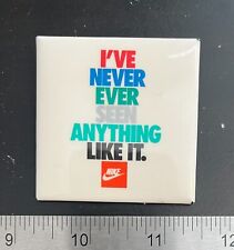 Nike Vintage Badge Button - 'I've Never Ever Seen Anything Like It' : Very RARE picture