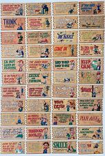 1959 Wacky Plaks Complete Vintage Trading Card Set 88/88 Topps picture