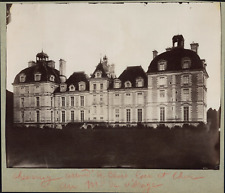 France, Château de Cheverny, North Facade Vintage Print Vintage Print  picture
