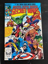 Marvel Super-Heroes Secret Wars #1 Mike Zeck Cover War Begins Marvel 1984 picture