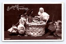 Postcard RPPC Photo Birthday Chic's Rotograph Bromide Johnson NE Cancel 1908 picture