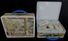 1985 Vintage Crabtree Evelyn Foreign Lunchbox w/contents Mint Unused N.O.S picture