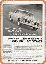 METAL SIGN - 1956 Chrysler 300 B Vintage Ad picture
