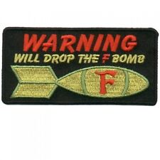 WARNING WILL DROP THE F BOMB PATCH  picture