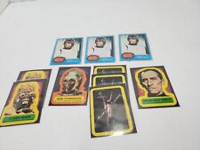 10x Vintage Star Wars Topps 1977 Series 1 Blue 3x #1 Luke Rookie Stickers picture