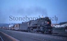 M.) DUPLICATE RR slide: PRR Steam #6742 M-1 @ Huntingdon PA; 10/7/1946 picture