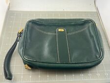 Judd's Very Nice Dunhill Green Leather Hand Bag -10