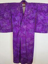 Antique Japanese Silk KIMONO Robe ,Gown, Dressing,Lingerie, Nightwear, 17 picture
