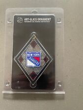 NHL New York Ranger Art-Glass Ornament picture