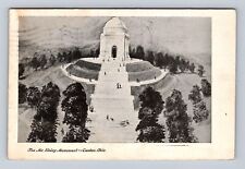 Canton OH-Ohio, Aerial The McKinley Monument, Antique, Vintage c1907 Postcard picture