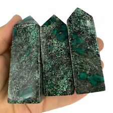 3 Pcs Amazing Quality Green Color Hydro Garnet Towers,Hydro Garnet picture