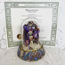 Franklin Mint Dragonfate Dragon Fate Figurine Michael Whelan With COA and Dome picture