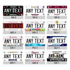 Any Mexico Personalized Custom License Plate Tag Auto Bike ATV Keychain Fridge picture