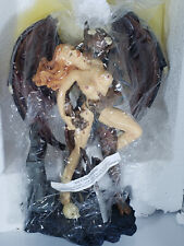1970s Demon Naked Woman Ceramic Sculpture UNIQUE Corinthian Fine Arts MIB MISB picture