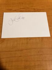 JOSH SMITH - FOOTBALL - AUTHENTIC AUTOGRAPH SIGNED INDEX CARD - A6825 picture