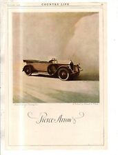 1921 Pierce Arrow 4 Passenger Touring Original ad from Country Life - picture