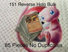 Pokemon 151 Reverse Holo Bulk ◇ No Duplicates ◇ 85 pieces picture