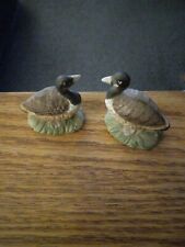 Vintage Canadian Geese Figurines Miniature  2.5