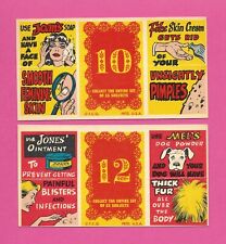 1963 Topps LOT OF 2 Valentines Foldees in super duper shape no creases picture
