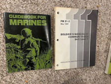 11 BOOKS HANDBOOKS MARINE MARINES RANGER RANGERS US ARMY DOOMSDAY VIET CONG picture