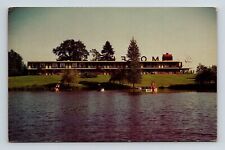 Centralia Washington Juels Lake Shore Motel Front View Chrome Postcard picture